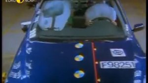 EuroNCAP BMW 5 Series 1998 E39 Crash Test