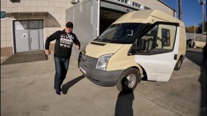 Построил автодом из Форд Транзит.  Реакция заказчика