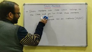 Static member in Java with example (Hindi) | Java beginners - 35