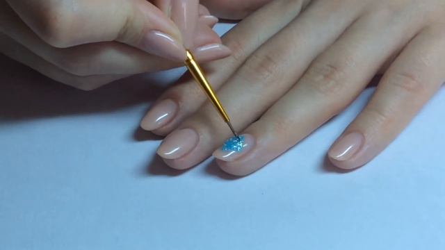 МК Жидкие камни гель лаком смотреть онлайн