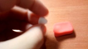 DIY брелок из лёгкого пластилина . Кнопка Ютуба.