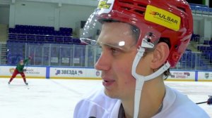 Илья Дервук о первой шайбе за Звезду