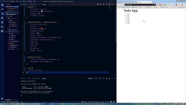 Learning Basic React - Simple Ugly React Todo App Tutorial Part 1 смотреть онлайн