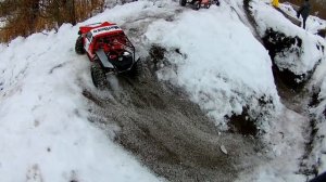 New video! winter trophy raid 2021 on RC trophy track!!!зимний трофи рейд 2021 на RC трофи трассе!!