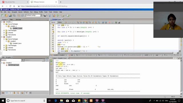 Symbol Table Generation using Java смотреть онлайн