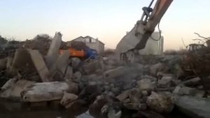 Бетонолом гидравлическая дробилка BBH1000 - утилизация бетона