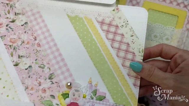 СП "Классический детский альбом". 6 этап: обзор разворота из коллекции "Кудряшка" смотреть онлайн