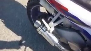 Honda CBR 600 F3 exhaust sound dominator moto GP db killer in