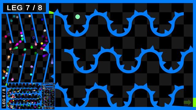 Fractal Spiral #2 - Team & Individual Marble Race - Unity смотреть онлайн