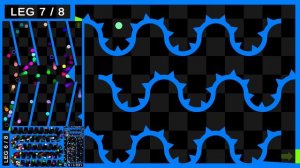 Fractal Spiral #2 - Team & Individual Marble Race - Unity