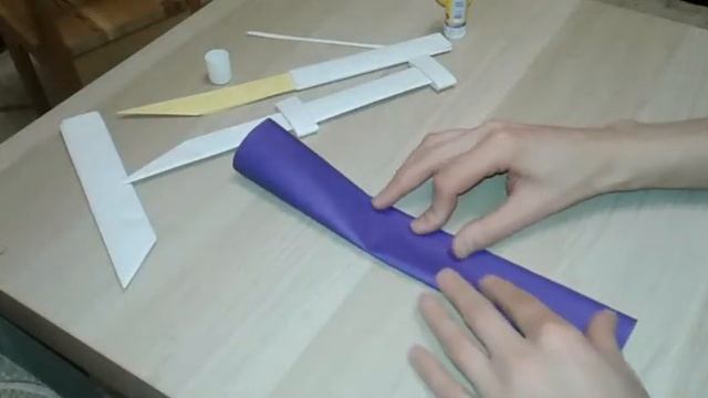 DIY - Как сделать КИНЖАЛ с ножнами из бумаги А4 своими руками? Нож з паперы. Қағаз пышағы. смотреть онлайн