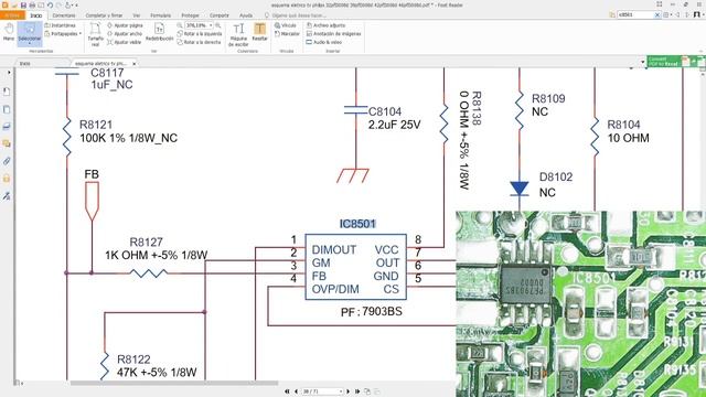 plano-placa #1 - identificamos un IC en un diagrama смотреть онлайн