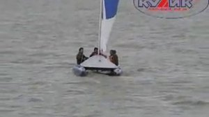 Катамаран SibCat-16. 2005 год. Испытания