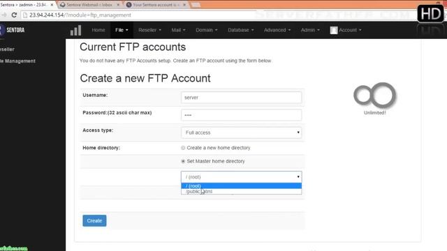 How to Configure Sentora / Zpanel CP Web Hosting Panel смотреть онлайн