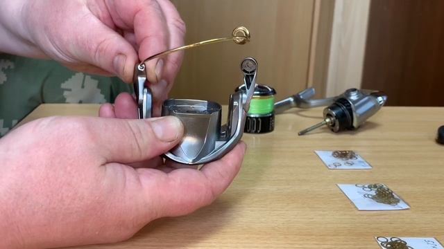 Как устранить люфт в рычагах ротора катушек SHIMANO. смотреть онлайн