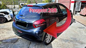 Пежо 208 Как снять задний бампер Peugeot 208