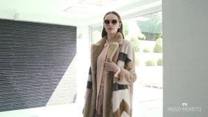 Норковый полушубок