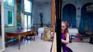 "Succession (Main Title Theme)" // Nicholas Britell // Harp Cover