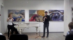 Сюита для флейты,кларнета и фортепиано  В Зверев