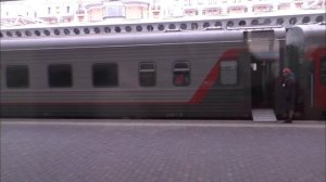 118) "Восток-20". Поездка на поезде "Невский Экспресс" из Питера в Москву. Начало большого пути.