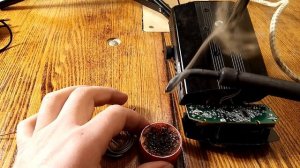 Ремонт лазерного диско проектора. Как восстановить дорожки на плате.