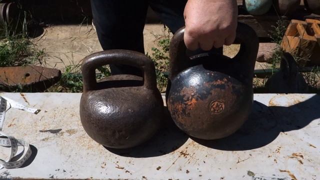 ОБЗОР НЕОБЫЧНОЙ ГИРИ REVIEW OF AN UNUSUAL KETTLEBELL смотреть онлайн