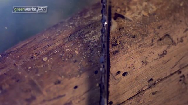 GreenWorks Аккумуляторная пила Pro 80 Вольт GD80CS50 смотреть онлайн