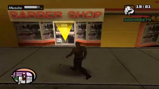 5 ЛУЧШИХ ПРИЧЁСОК CJ В GTA SAN ANDREAS смотреть онлайн