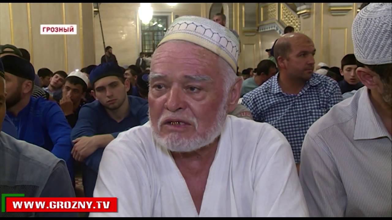 Накануне в мечети «Сердце Чечни» были выставлены реликвии пророка Мухаммада (С.А.А)