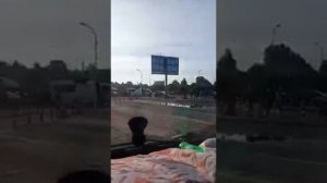 Наше прибытие на автовокзал Заходня в Варшаве
