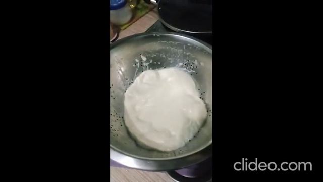 Сыр моцарелла из домашнего молока #моцарелла #сыризмолока #жизньвдеревне