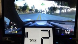 Продублировал себе приборку из форзы на ipad..mp4