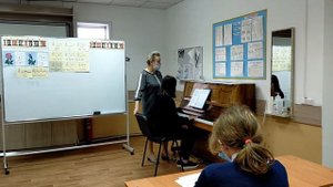 открытый урок по сольфеджио Лапина Марина