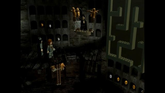 Guide 100% LEGO Harry Potter:Years 1-4- Хогвартс- Задний двор и Совятня.