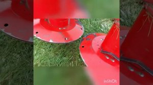 Замена ножей на роторной косилке