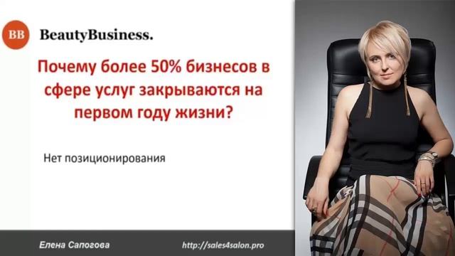 Салон красоты. Как открыть свое дело с нуля с Еленой Сапоговой