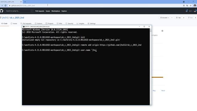 21 07 18, 스프링부트, 커뮤니티 개발, cVr, 23강, git pull origin master 를 이용해서 새로운 환경에 기존에 작업된 소스코드 받아오는 방법 смотреть онлайн
