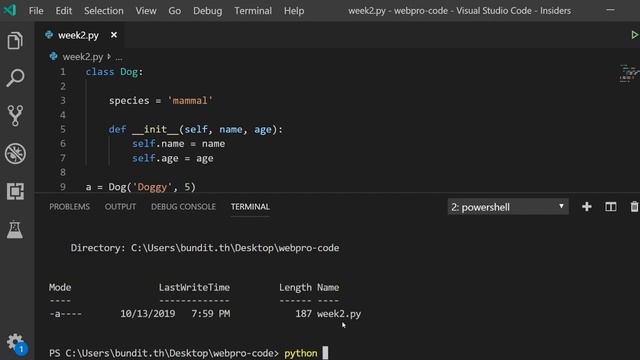 Python Object-Oriented Programming (Part 1)