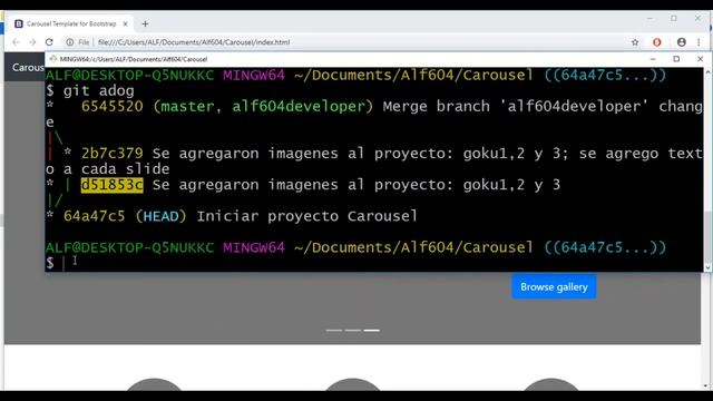 GIT tutorial 10 - Cambiándonos entre commits GIT (git checkout) смотреть онлайн