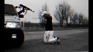 падал падал белый снег на мой чёрный пистолет