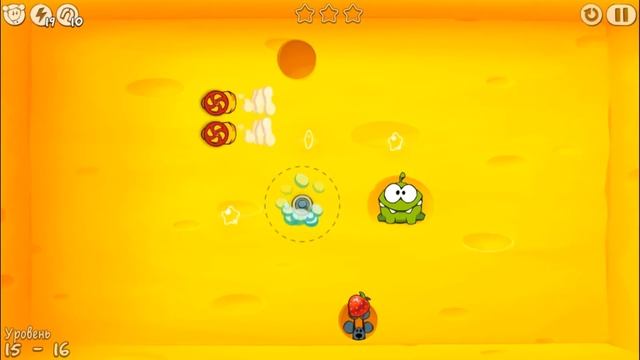 Ам Ням Cut the Rope #15 Сырная Коробка Прохождение Игровое видео по Мультику Let's Play смотреть онлайн