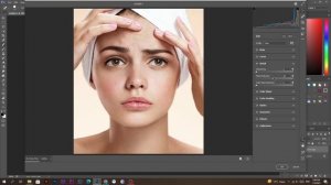 Remove Acne And Skin Blemishes In Photoshop Using The Spot Healing Brush