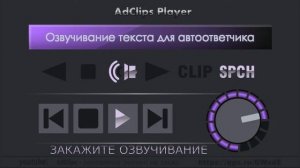 Озвучивание текста для автоответчика (английский) - пример №022 мужского голоса (english)