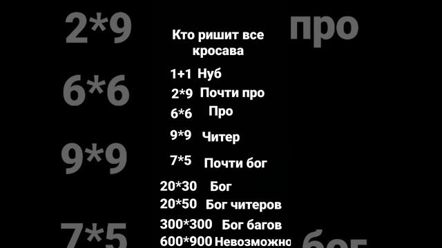 кто ришит все примери он Куросава вот я могу а вы ?