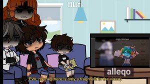 Past Aftons react to Elizabeth Afton |Gacha Club| Gacha Afton Family|
