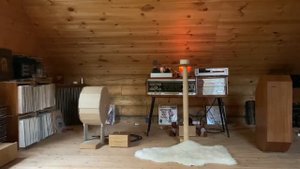 Ламповый усилитель на триодах 300b, автосмещение с «подземного» резистора