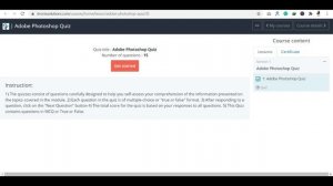 Adobe Photoshop Certificate | Free Online Quiz on Adobe Photoshop with Free Certification