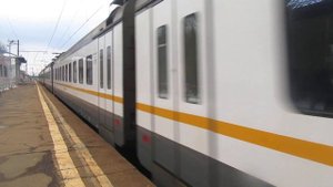Электропоезда ЭП2Д-0002\0012 ЦППК платформа Зосимова Пустынь 16.03.2019