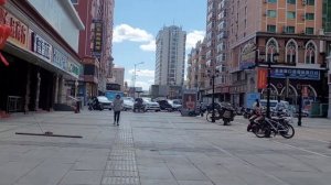 Маньжурия. Площадь питания. Универмаг. Прогулка. #Маньчжурия #china2023 #китай2023