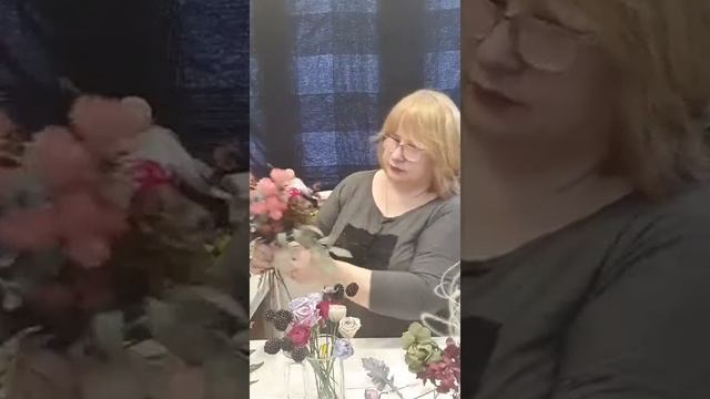 Свадебный букет из стабилизированых цветов Часть 1 17апреля 2020 г. смотреть онлайн
